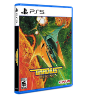 PlayStation 5 game disc for 'Gradius Origins' with Konami branding