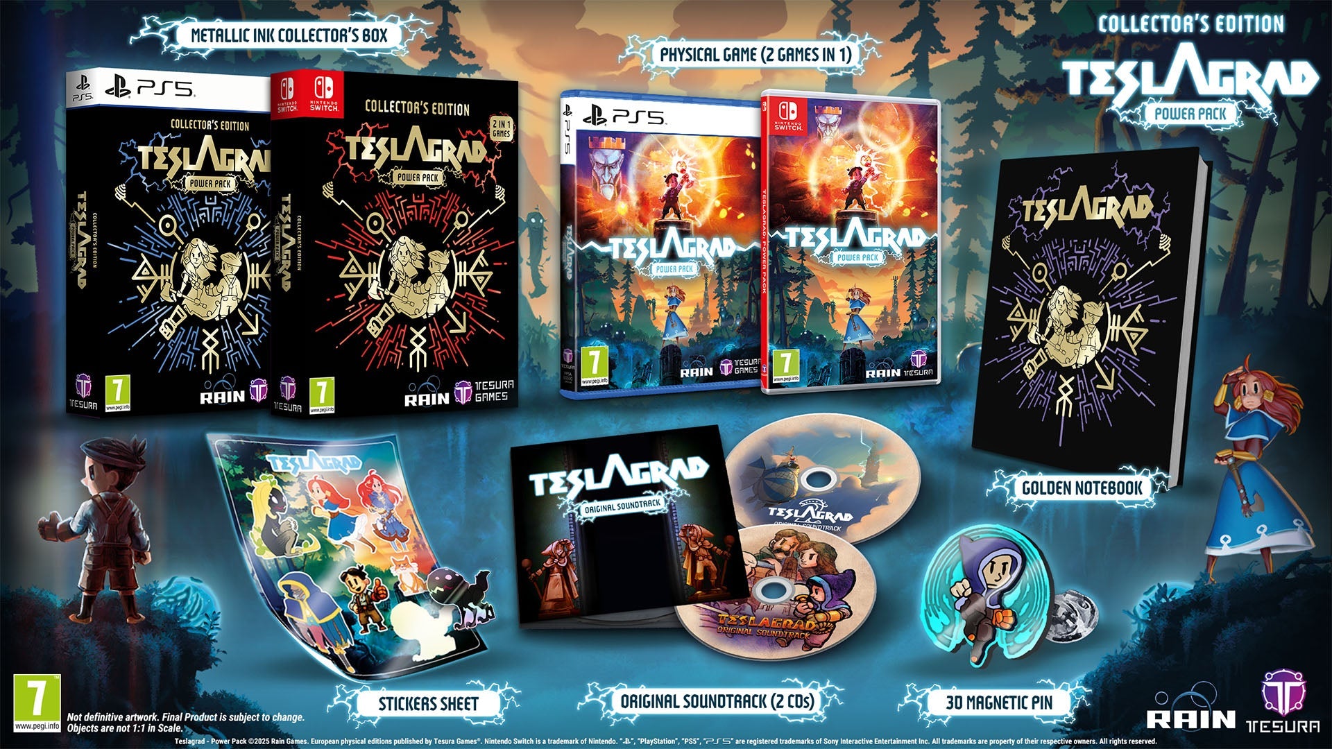 Teslagrad Power Pack Collector's Edition