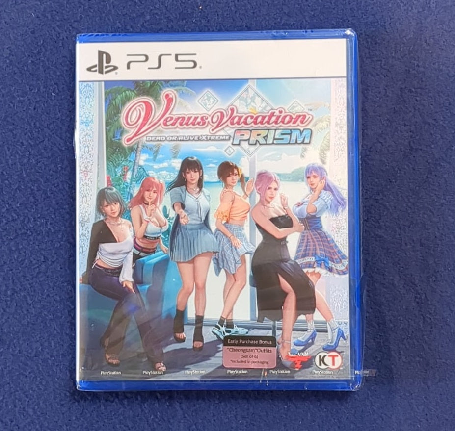 Venus Vacation Prism Dead or Alive Xtreme english cover ps5