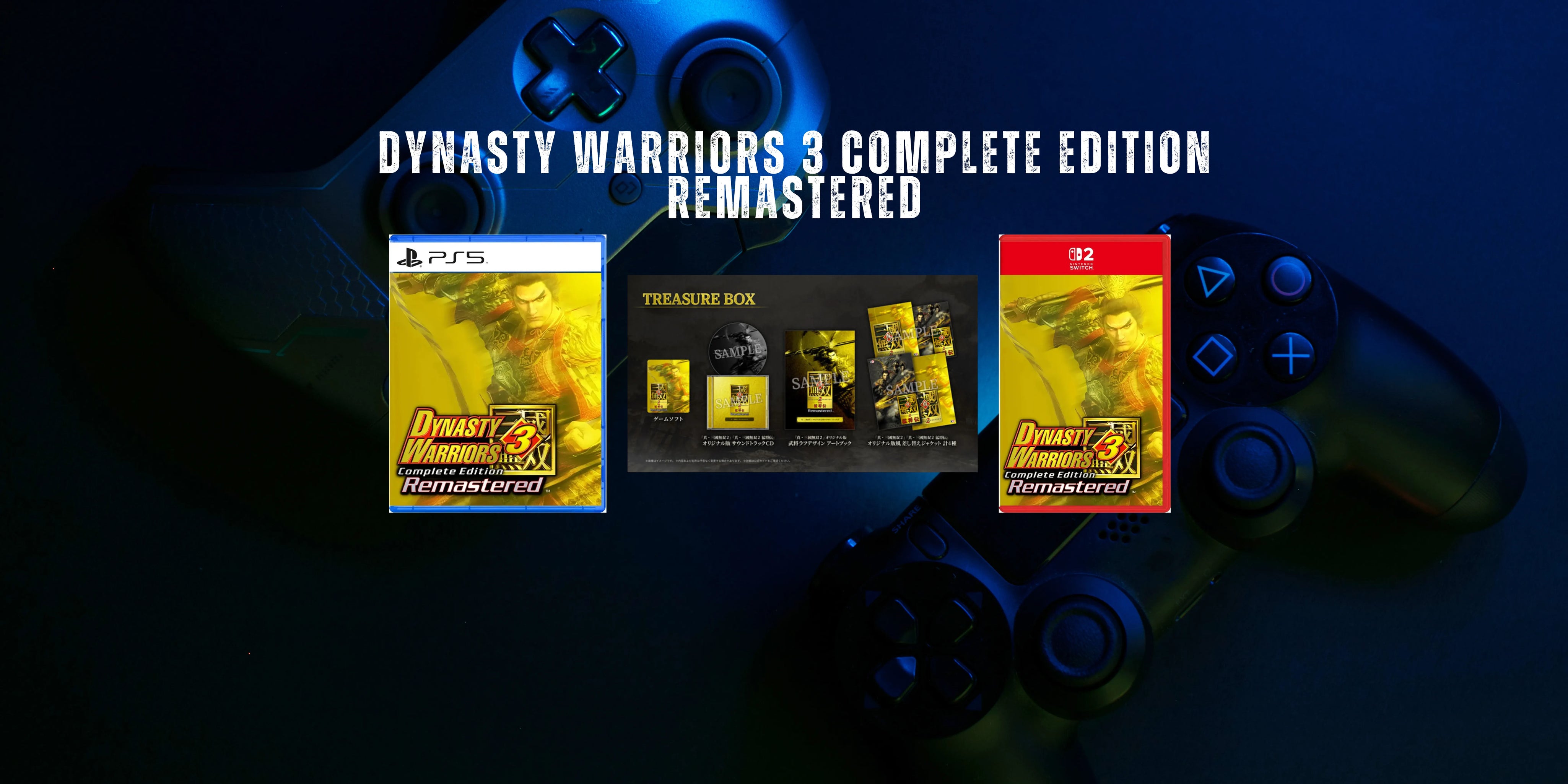 Dynasty Warriors 3 Complete Edition Remastered — Import Now Available