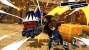 Character in a video game with a weapon and a treasure chest in the background