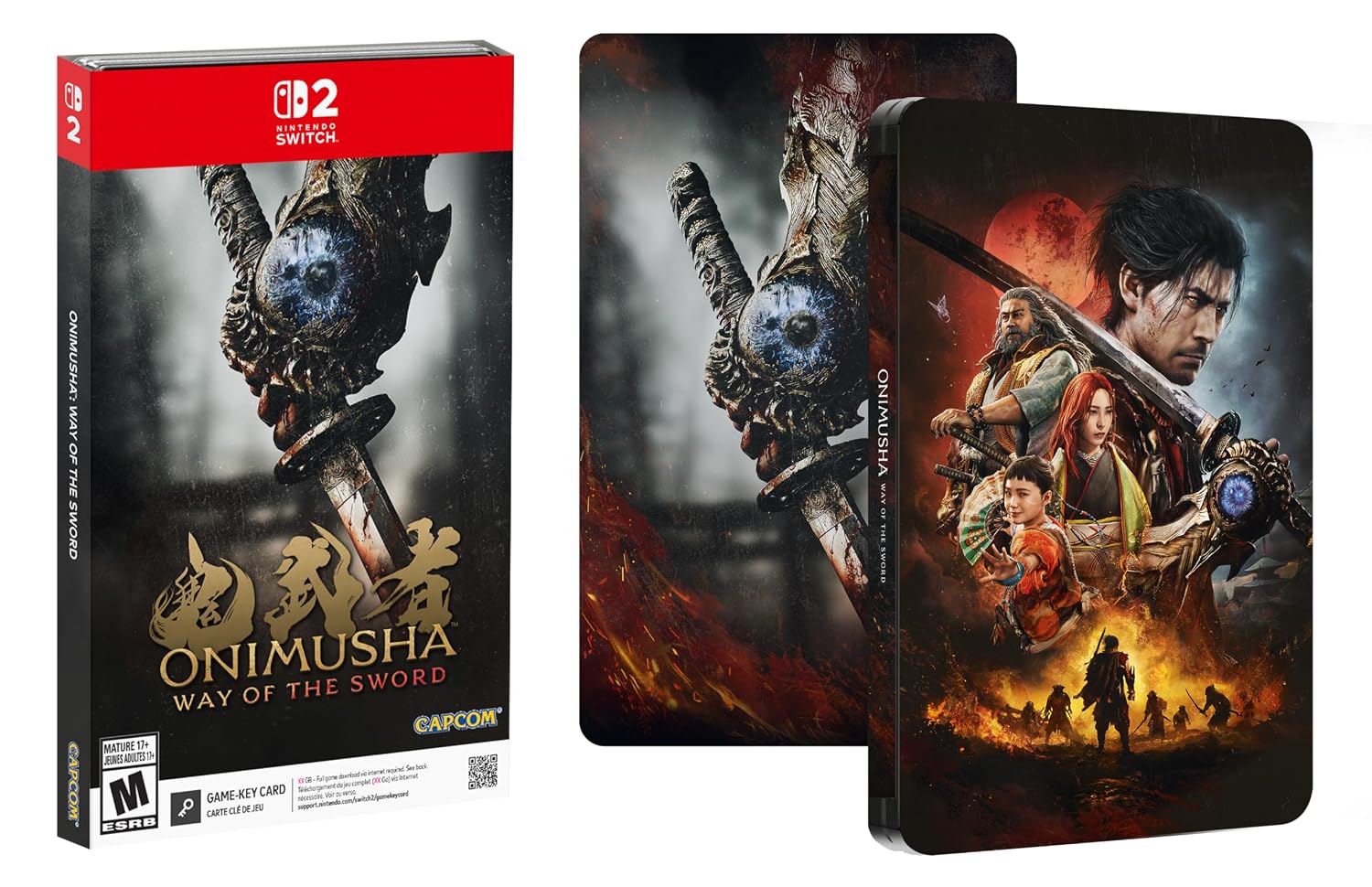 Onimusha Way of the Sword Steelbook Edition Switch 2