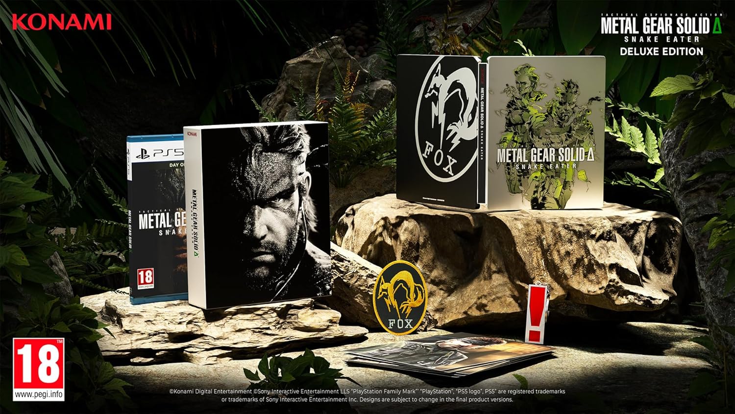 Metal Gear Solid Delta Snake Eater Deluxe Edition PlayStation 5 