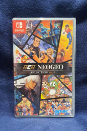 ACG NeoGeo Selection Vol. 8 game case for Nintendo Switch on a blue background