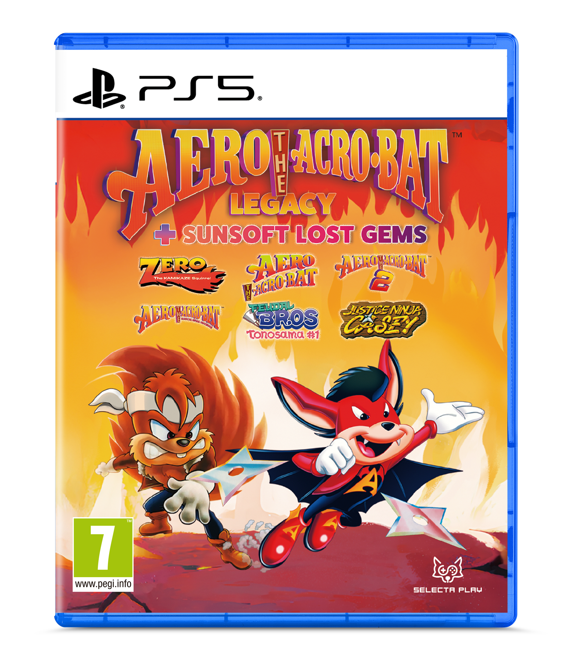 Aero The Acro Bat Legacy + Sunsoft Lost Gems Edition Ps5