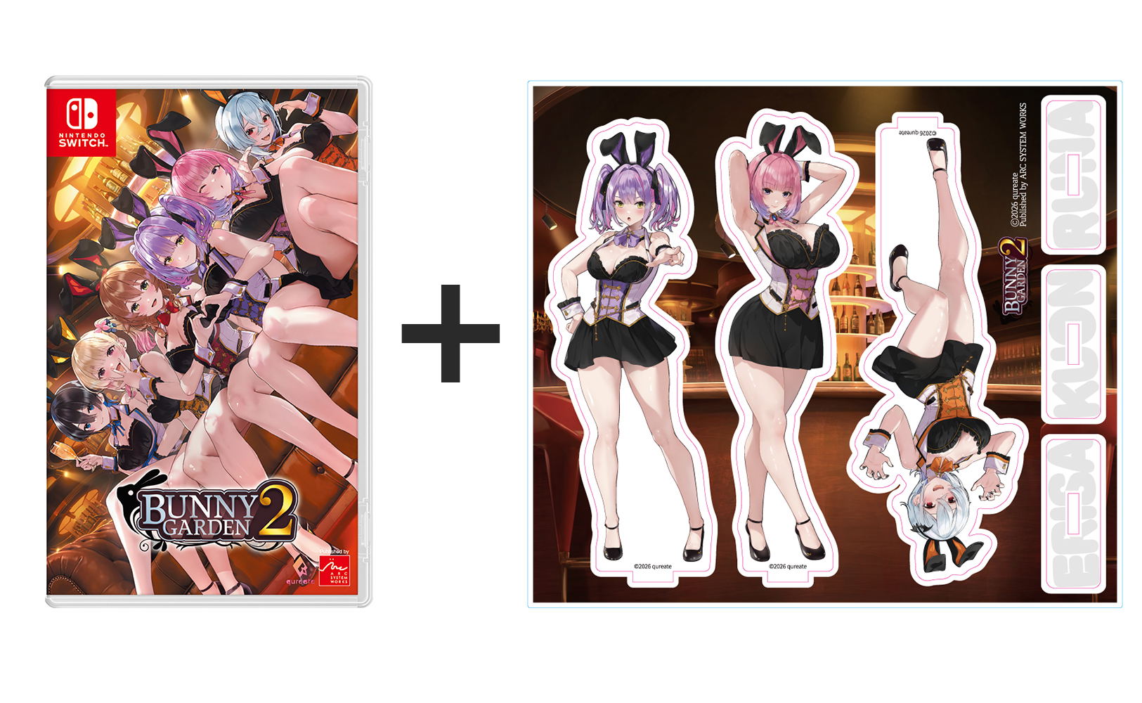 Bunny Garden 2 Acrylic Stand Edition B Switch