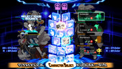 Character selection screen from a video game with various characters and options.