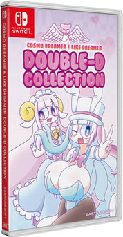 Game case for 'Cosmo Dreamer & Lina Dreamer Double-D Collection' on Nintendo Switch