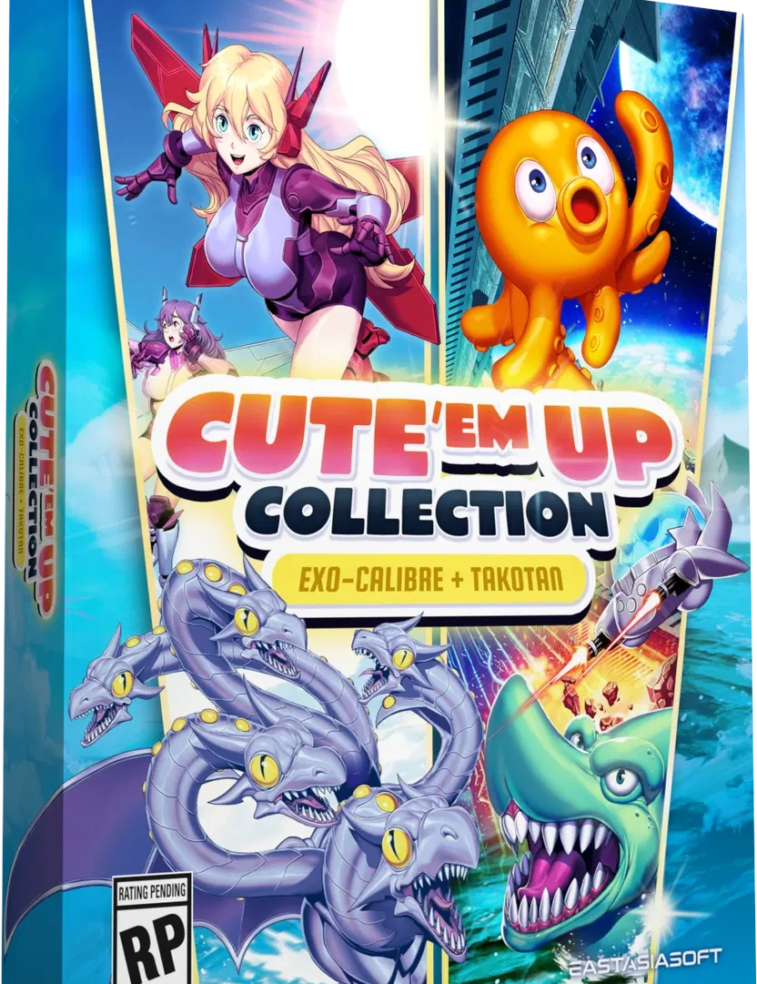 Cute 'em Up Collection packaging with characters and branding