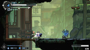 Two characters in a video game with a dark, atmospheric setting