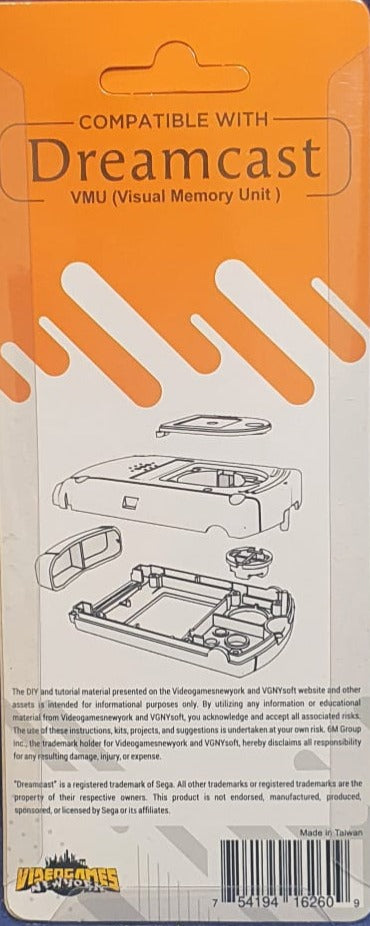 VMU Replacement Shell Orange