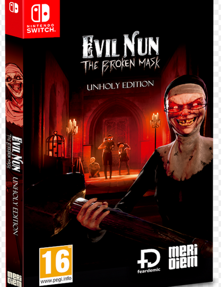Evil Nun The Broken Mask Unholy Edition Nintendo Switch physical release