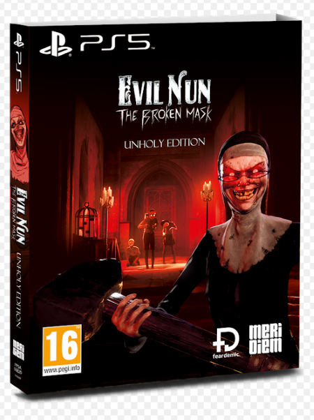 Evil Nun The Broken Mask Unholy Edition PlayStation 5 physical release