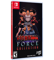 Fighting Force Collection game case for Nintendo Switch on a white background