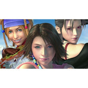 Three animated characters with a clear sky background