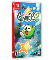 Gimmick! 2 game box for Nintendo Switch with colorful design and character on a white background