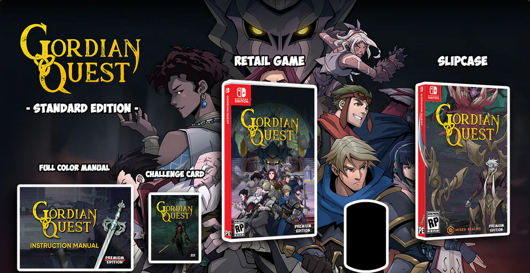 Gordian Quest Standard Edition Switch