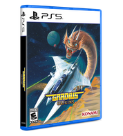 Graius Origins game case for PS5 with dragon and spaceship design on a white background