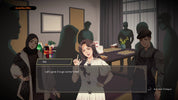 Character interaction scene with dialogue box in a room setting