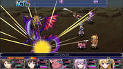 Screenshot of a turn-based strategy game with characters and battle effects.