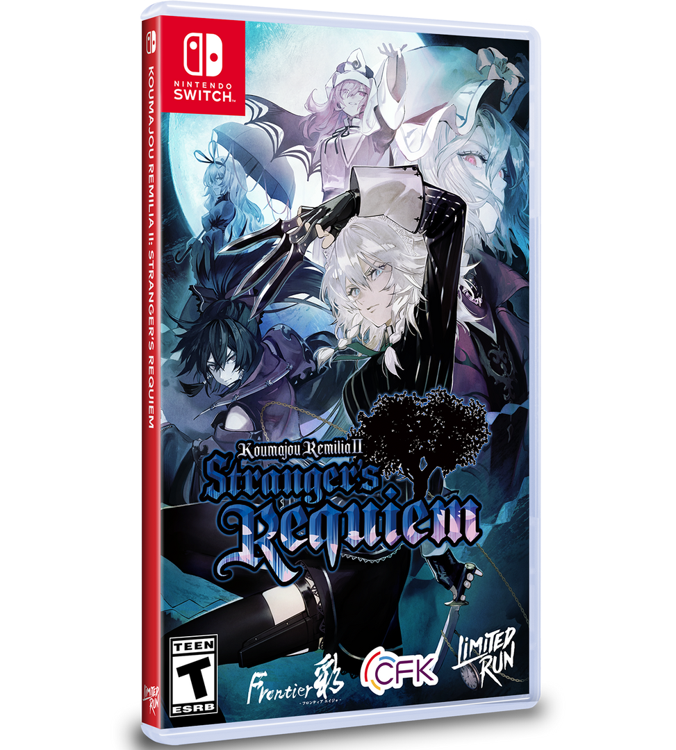 Game case for 'Stranger's Remains' on Nintendo Switch with character artwork and branding.