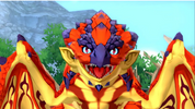 Monster Hunter Stories Dragon scene