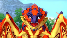 Load image into Gallery viewer, Monster Hunter Stories Dragon scene

