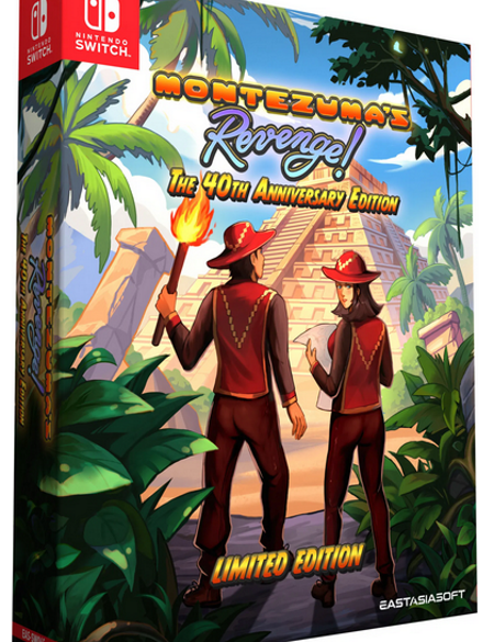 Montezuma's Revenge The 40th Anniversary Edition Limited Edition Switch Physical Edition