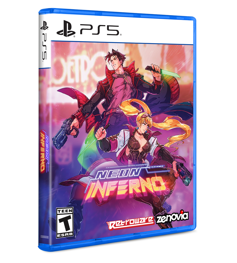 Neon Inferno PlayStation 5 LRG