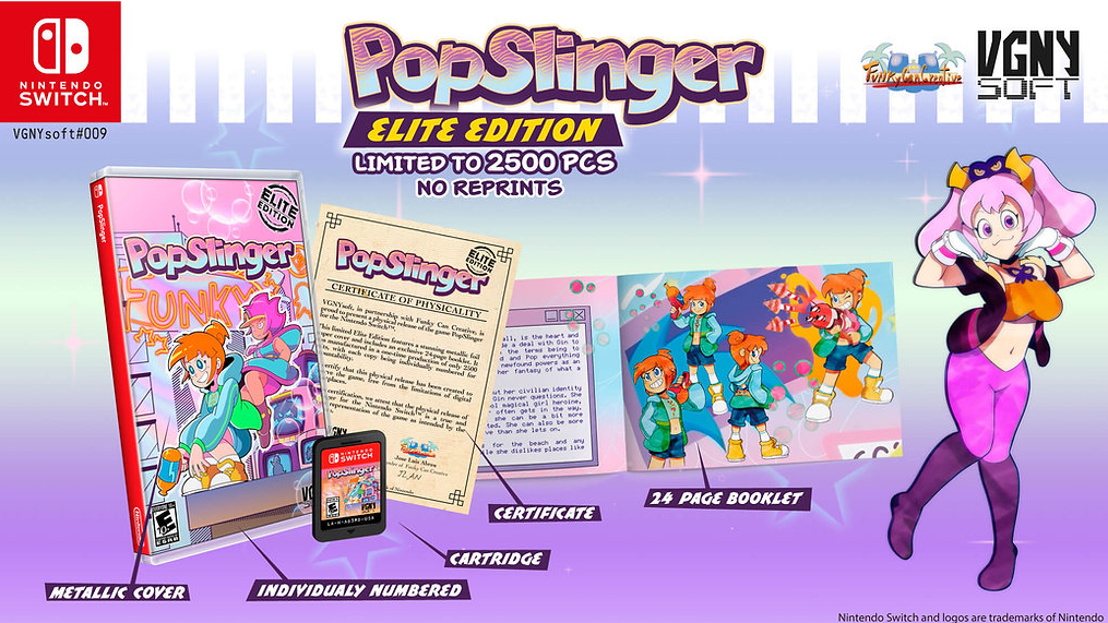 PopSlinger Elite Edition Nintendo Switch Physical Edition 