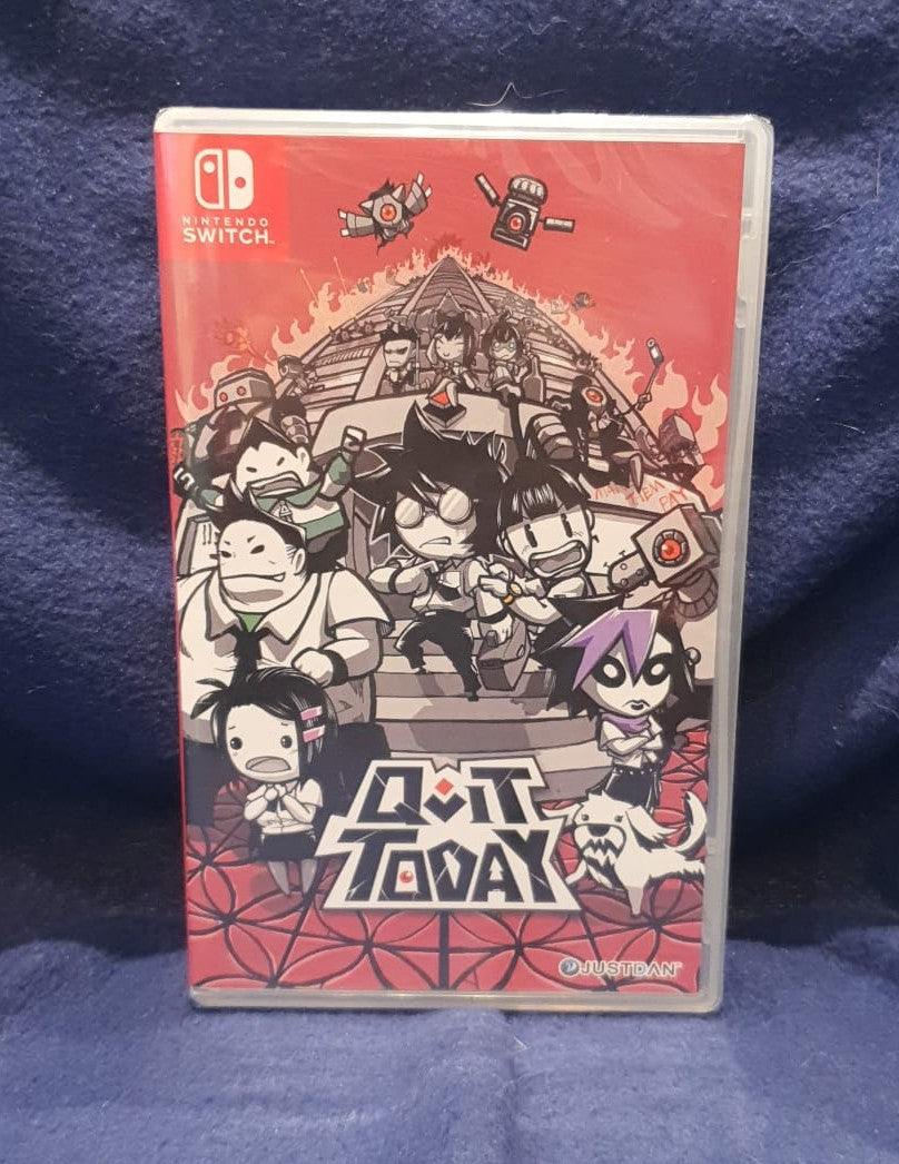 Nintendo Switch game case titled 'Lott Today' with cartoon characters on a red background.