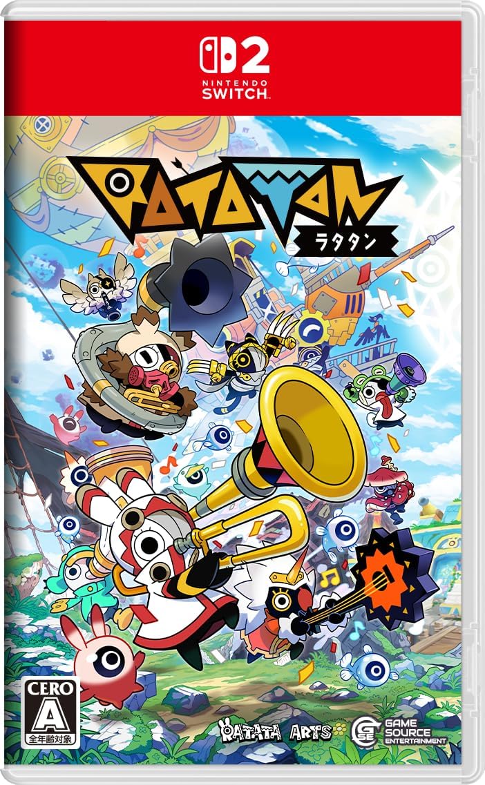 Nintendo Switch game case for 'Ototoan' with colorful characters and a red banner.