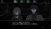 Two animated characters in a dark room with text at the bottom