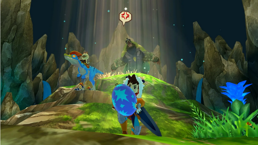 Monster Hunter Stories forest scene