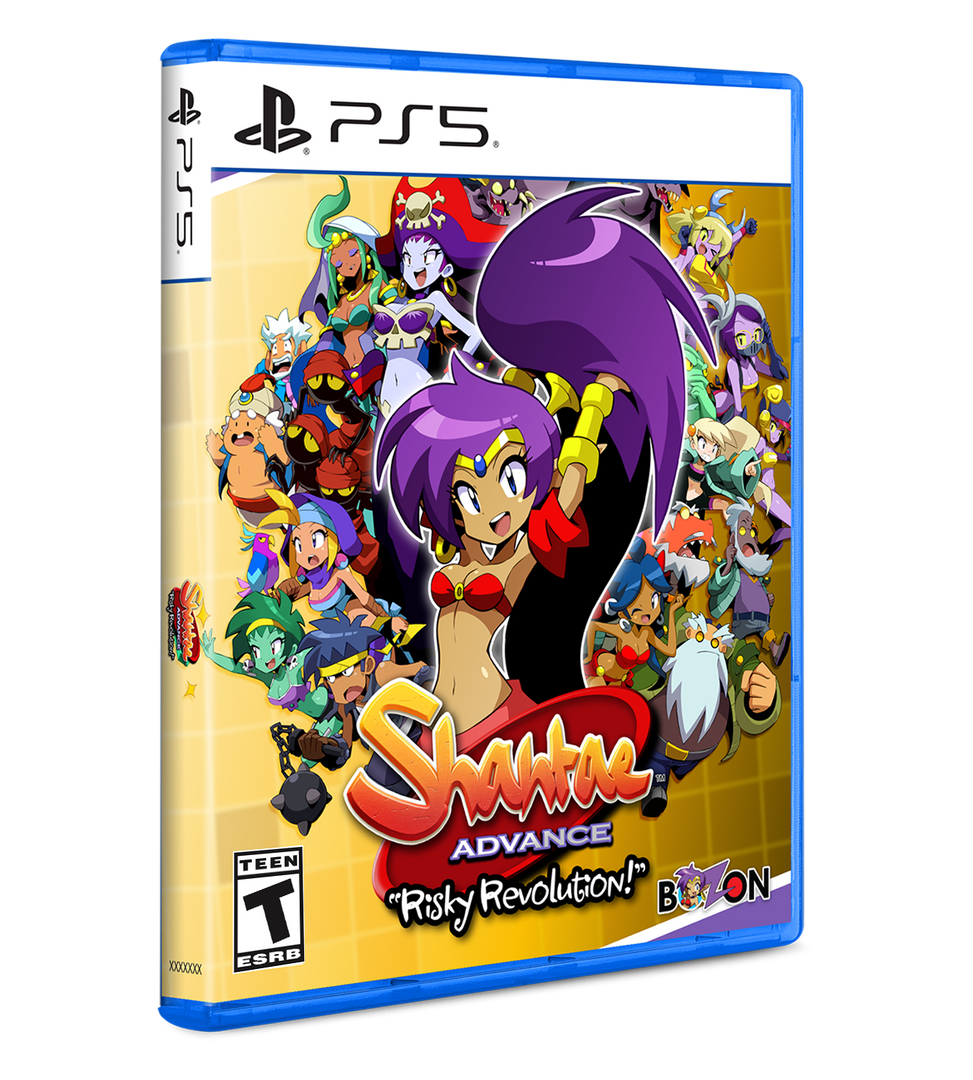 Shantae Advance Risky Revolution Ps5