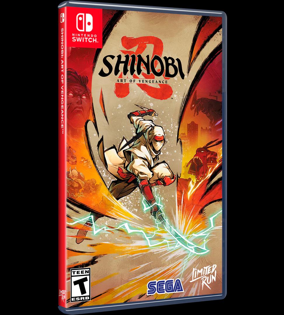 SHINOBI Art of Vengeance Standard Edition Switch LRG