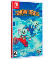 Snow Bros. Classic Collection game case for Nintendo Switch on a white background