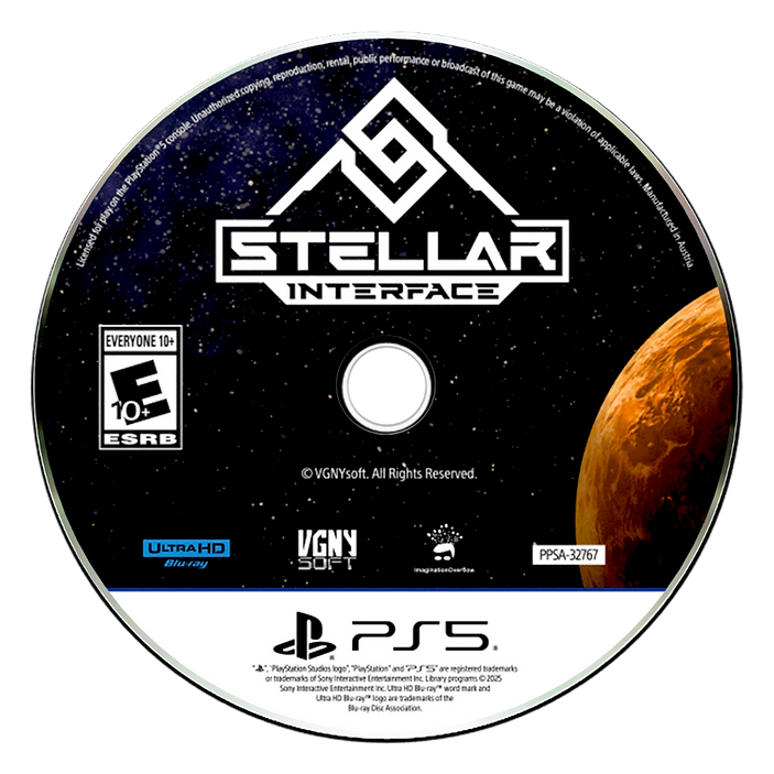 Stellar Interface Standard Edition PlayStation 5