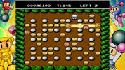 Screenshot of a classic video game with characters and a maze-like layout.