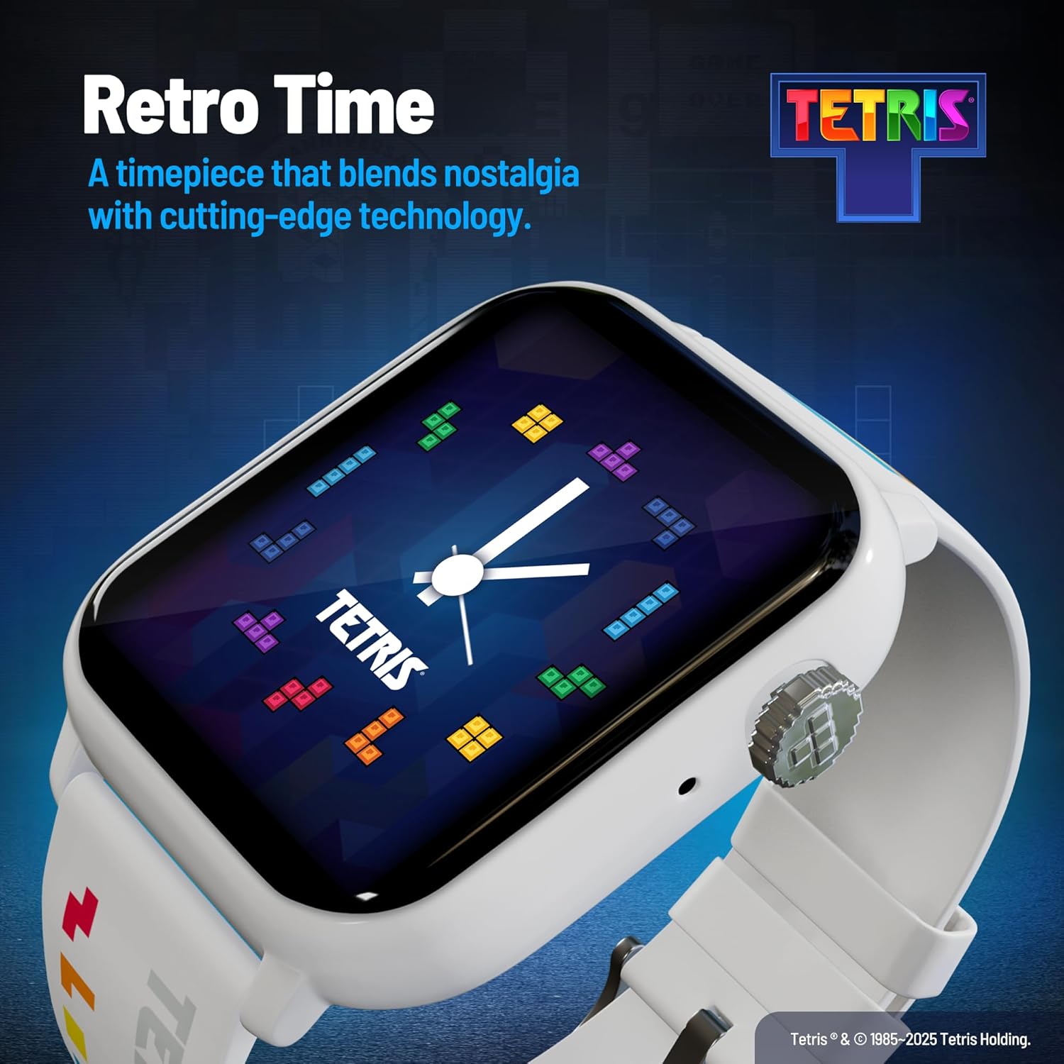 Tetris Retro Gaming Smartwatch