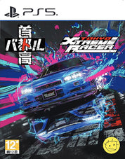Game cover for 'Tokyo Xtreme Racer' with a racing car and colorful abstract design, featuring the PS5 logo.