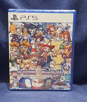 PlayStation 5 game case with colorful artwork on a blue background
