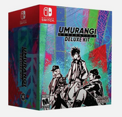 Nintendo Switch Umurangi Generation Deluxe Kit packaging with colorful design and character illustration.