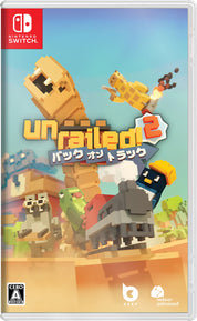 Unraveled 2 game cover for Nintendo Switch with colorful characters on a blue background