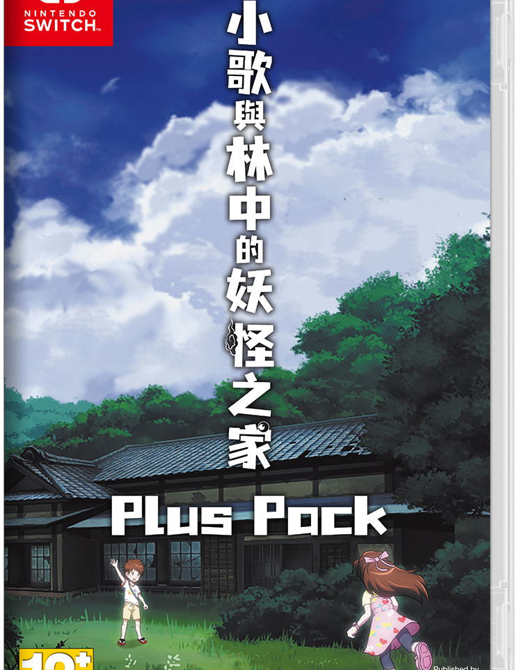 Video game packaging for Nintendo Switch with a scenic design and text.