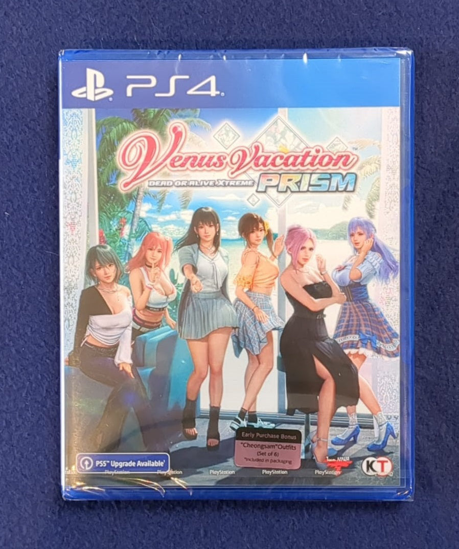Venus Vacation Prism Dead or Alive Xtreme English cover PlayStation 4