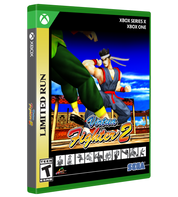 Box for 'Virtua Fighter 2' game on Xbox Series X and Xbox One with character illustration.