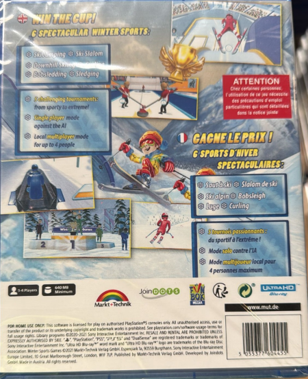 Winter Sports Games PlayStation 5 Physical Edition