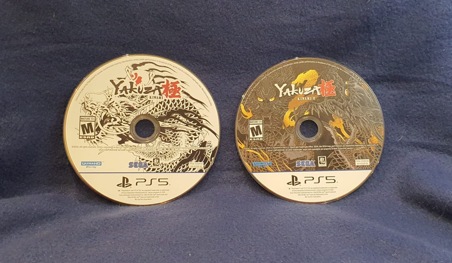 Yakuza Kiwami 1 and 2 Ps5 Bundle