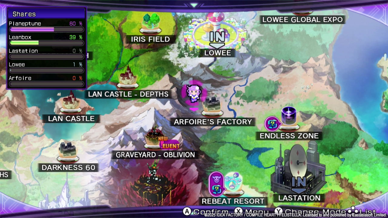 Hyperdimension Neptunia Re Birth2 Switch